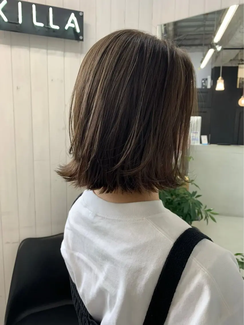 カラー ヘアカラー 🎀 のえか/ハイ トーン/ピンク🤍のヘアスタイル