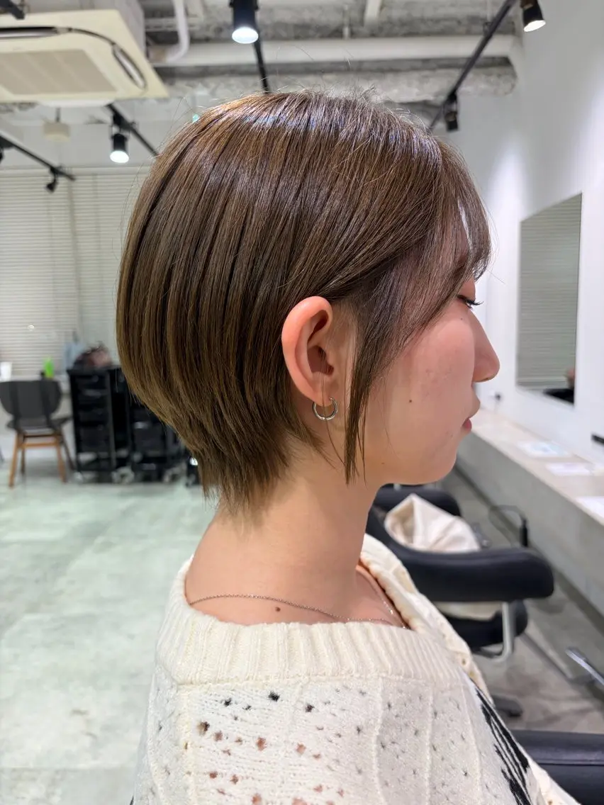 ショート 木村 澪奈のヘアスタイル
