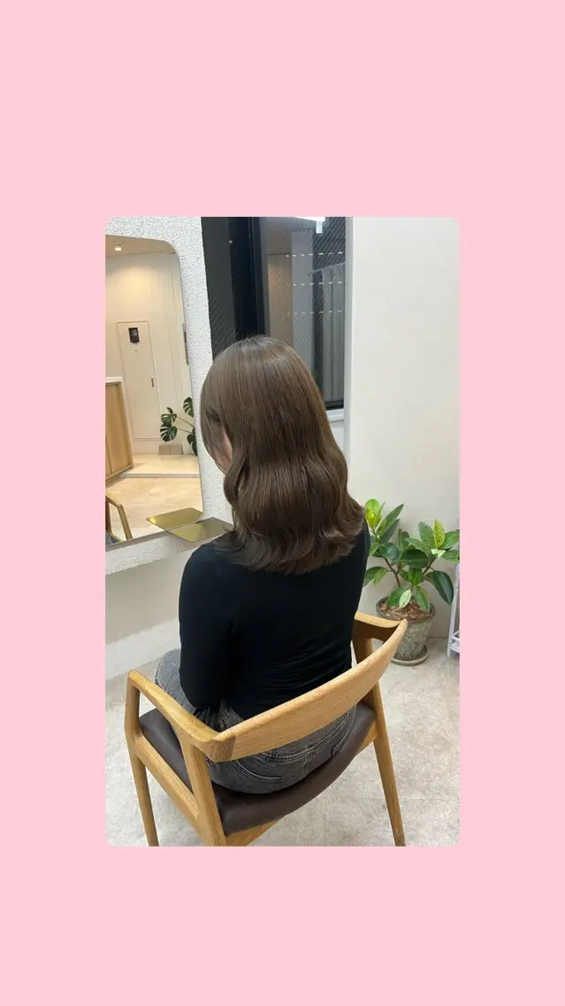 【10代20代限定メニュー🩷】ワンカラー➕トリートメントの写真
