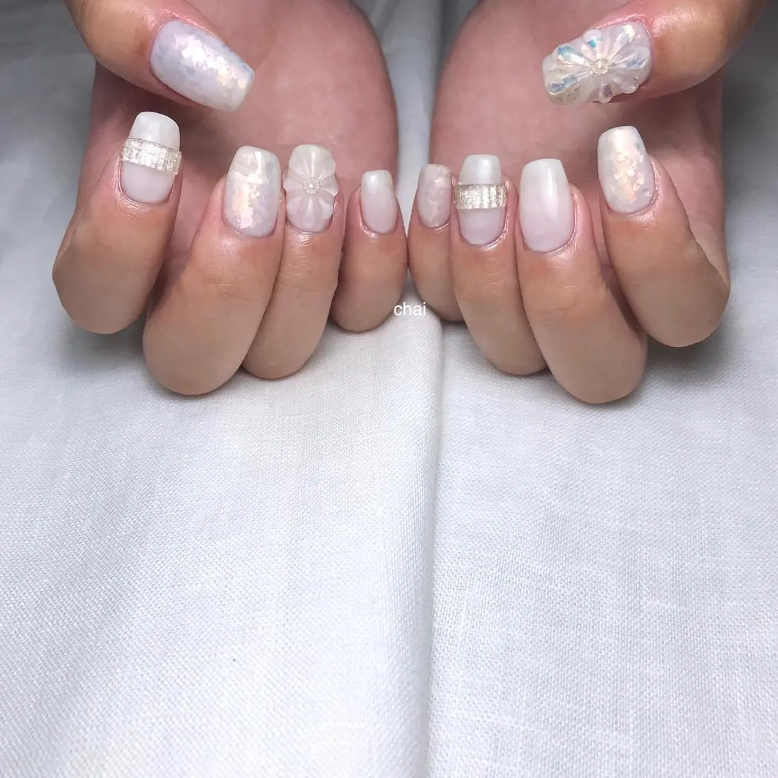 ネイル ハンドネイル chai nail _ai📍鶴橋のマツエク・マツパデザイン