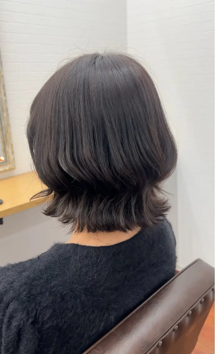 ショート カラー ヘアカラー トリートメント GRAN LUSSO 【MIHARU】のヘアスタイル