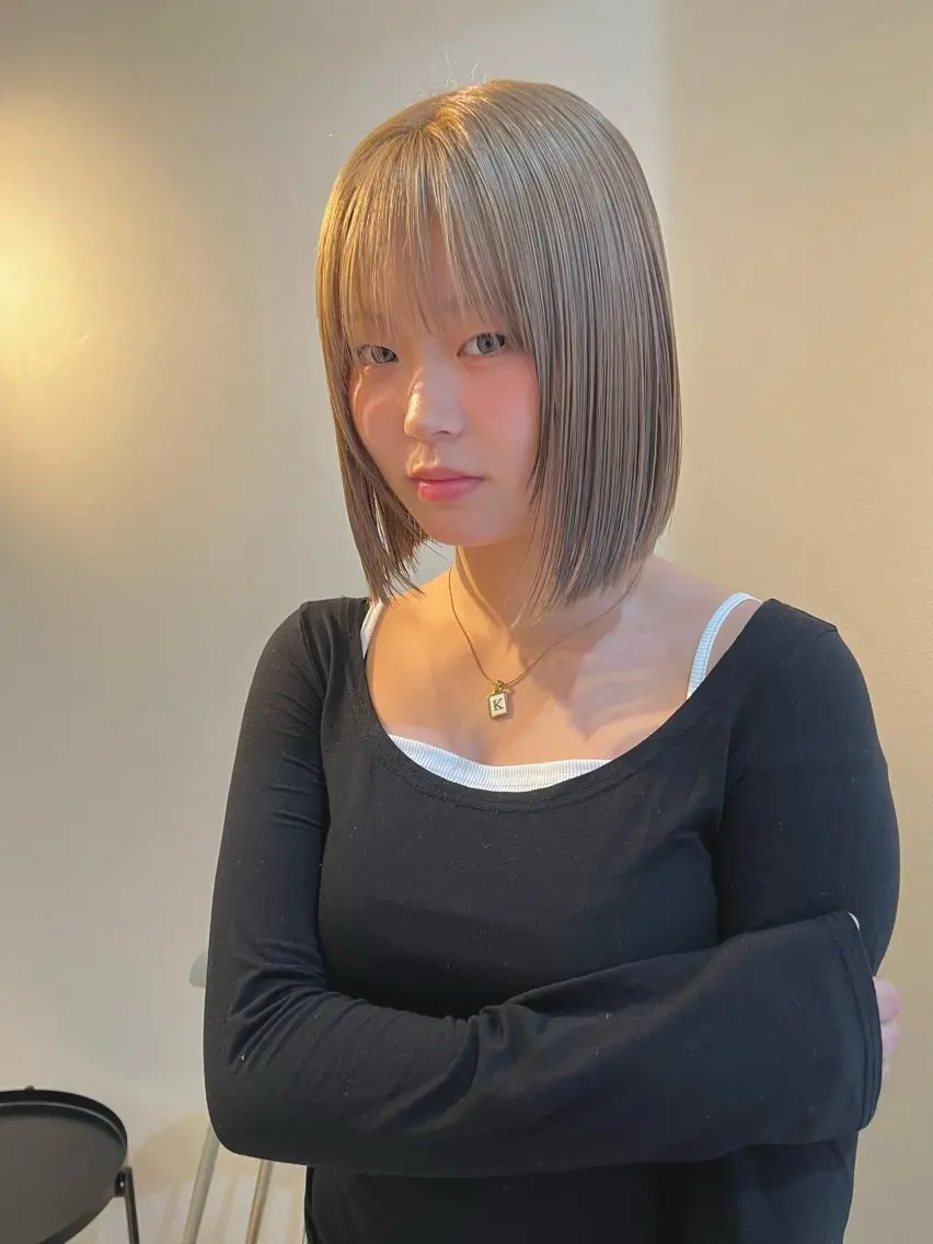ショート ヘアカラー トリートメント keshiki🦋 Nanaのヘアスタイル