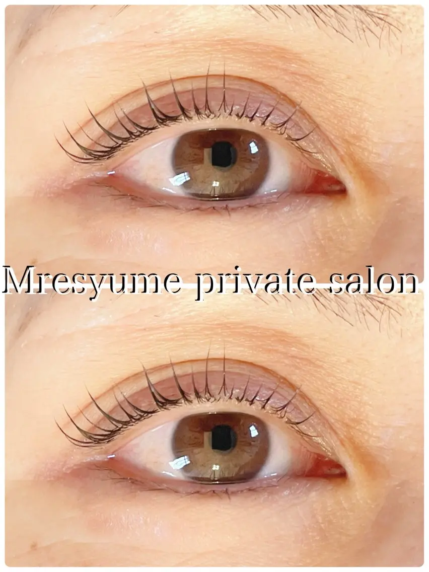 マツエク・マツパ マツパ Mresyume MAYUのマツエク・マツパデザイン
