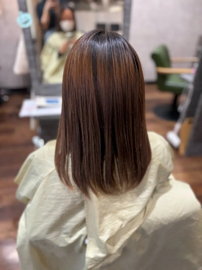 ロング 工藤 彩花のヘアスタイル