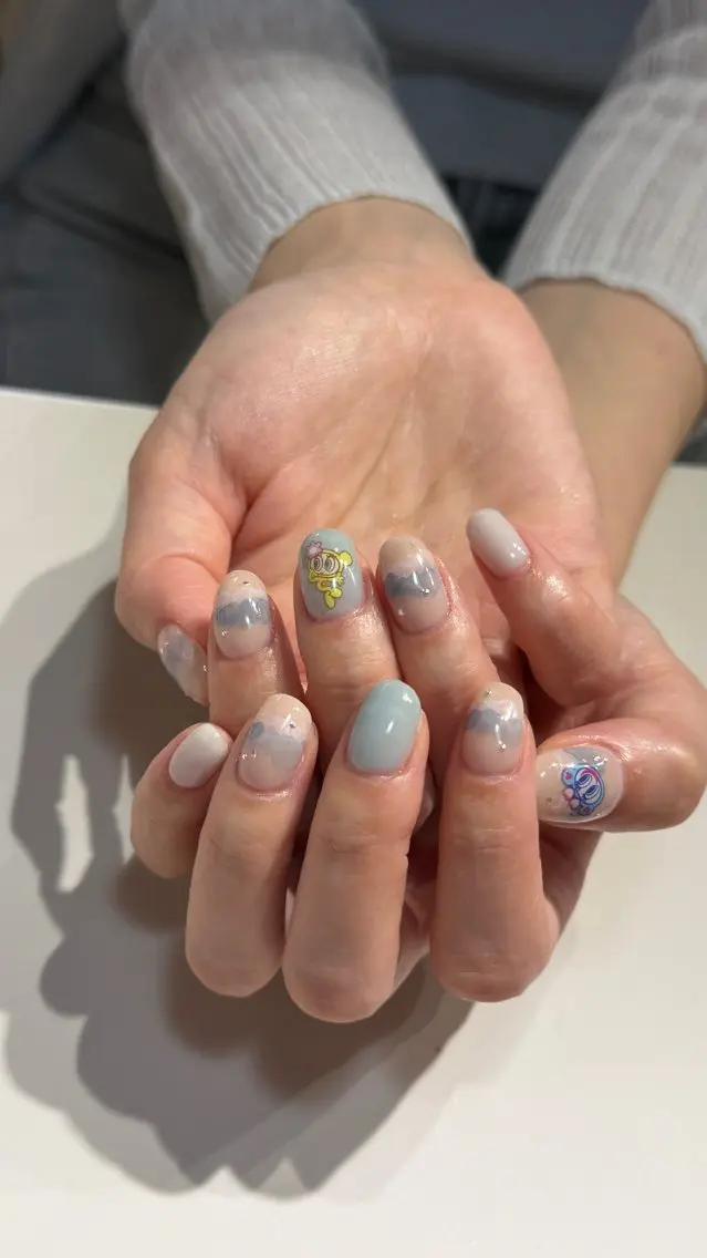 ネイル ハンドネイル ハンドケア emunail あやかのネイルデザイン