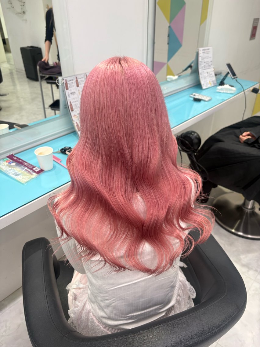 カラー ヘアカラー akari🎀🤍 ガーリーstyleのヘアスタイル