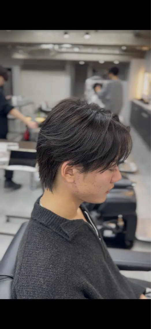 メンズ 藤本 航志のヘアスタイル