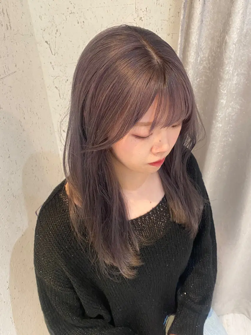 ロング カラー カット ヘアカラー トリートメント mai / linoah˚✧のヘアスタイル