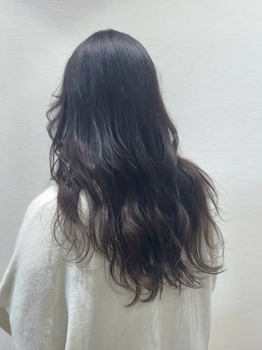 ロング ヘアカラー トリートメント 透明感カラー/ 松井克樹のヘアスタイル
