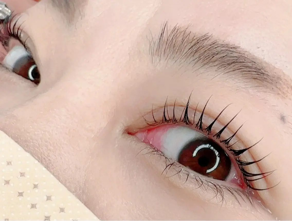マツエク・マツパ ケラチンラッシュリフト 一重×まつ毛パーマ eyelash grAtのマツエク・マツパデザイン