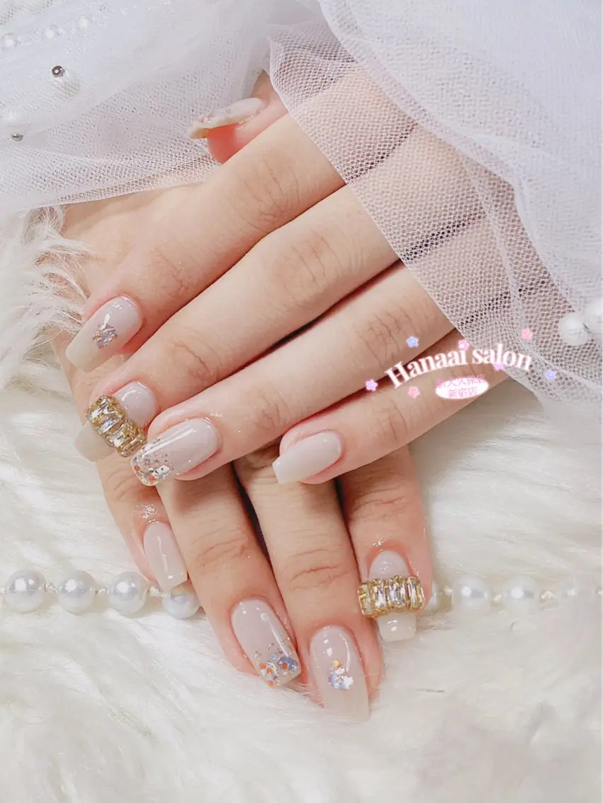 ショート ハンドネイル Hanaai Salon新宿店のネイルデザイン