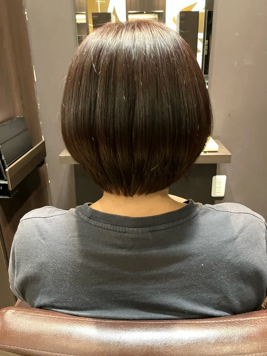 ショート カラー ショートボブ ボブ ショートヘア 小池 穂果/ 府中のヘアスタイル