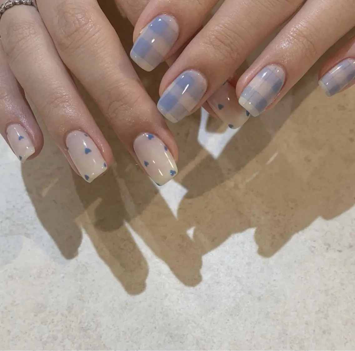 ネイル ジェルネイル シンプルネイル n2 nail daikokuchoのネイルデザイン