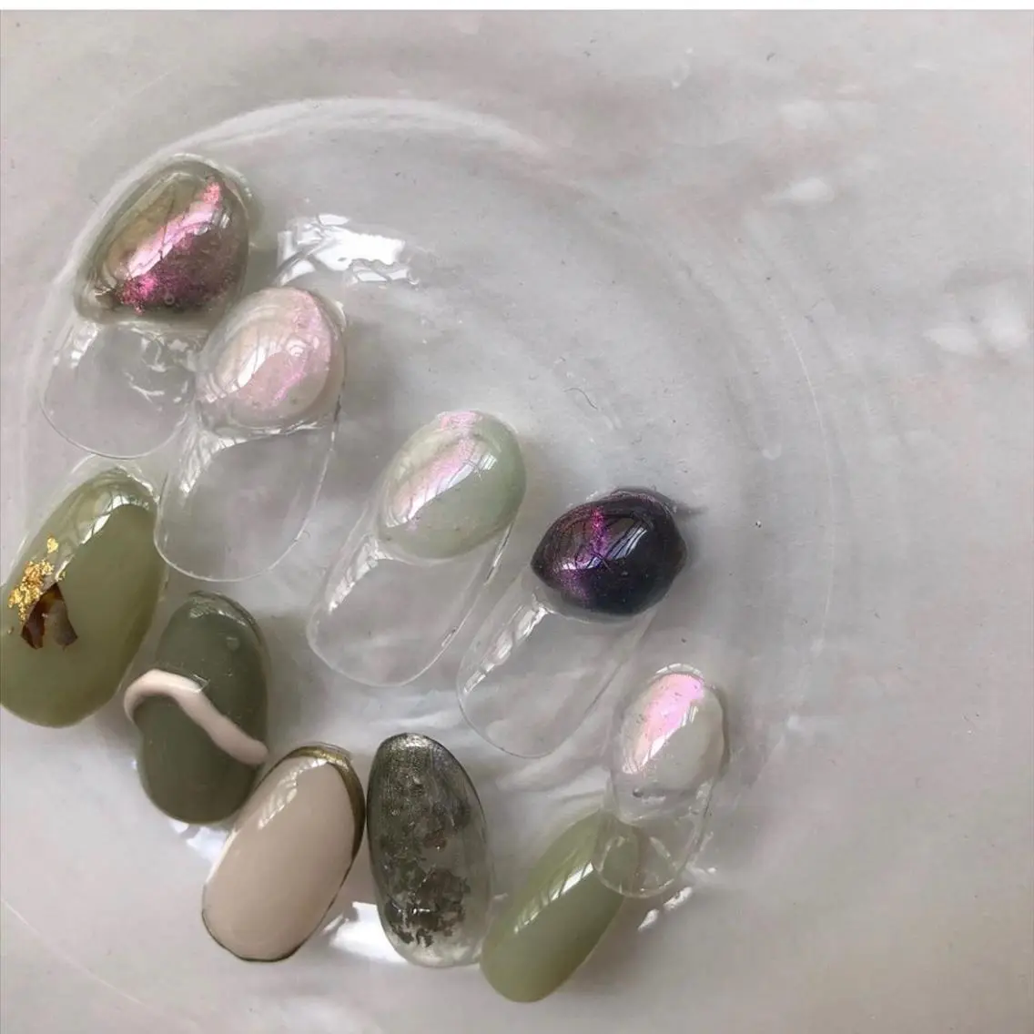 ネイル ニュアンスネイル nail salon granveilのネイルデザイン