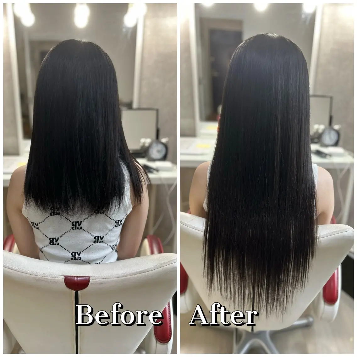 ロング エクステ 🫧ドレスアップ 南草津店🫧のヘアスタイル