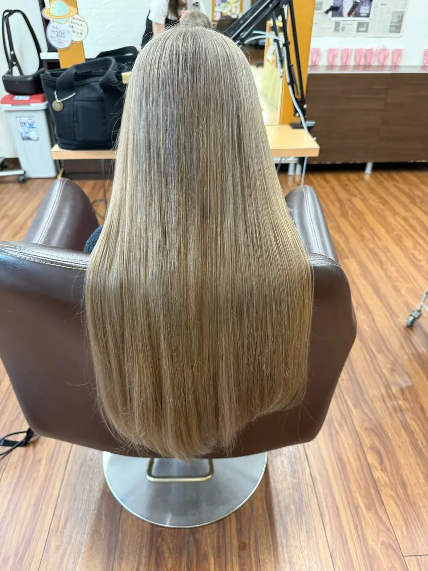 ロング ヘアカラー 髪質改善カラー/ KONATSUのヘアスタイル