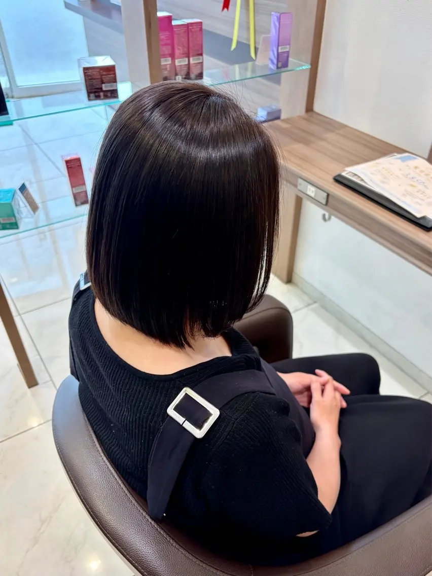 ミディアム カラー アッシュ ブルーカラー 🌻✨🍉Ash 新杉田🍉✨🌻山本のヘアスタイル
