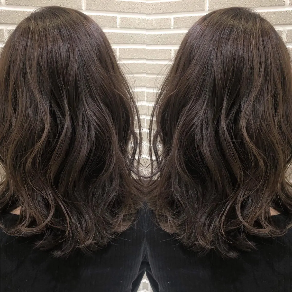 
![ミディアム カラー ヘアアレンジ カット ヘアカラー トリートメント 山北 咲子のヘアスタイル