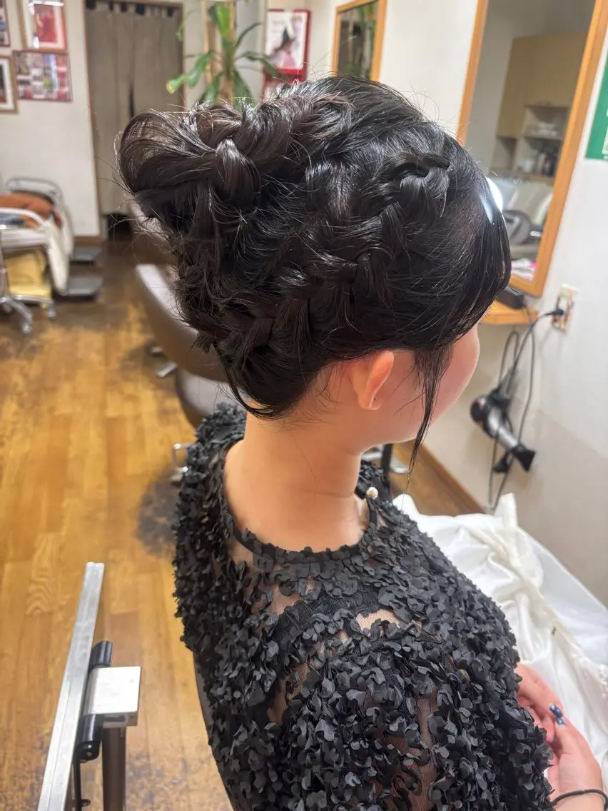 ヘアアレンジ 結婚式・ブライダル ヘアメイク・着付特化 はやしのその他イメージ