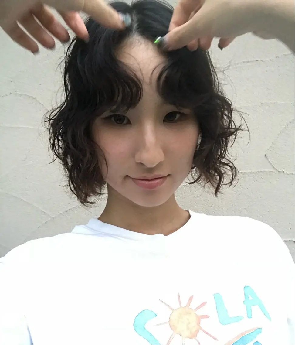 パーマ パーマ MIKI/パーマ モデル/名古屋/伏見のヘアスタイル