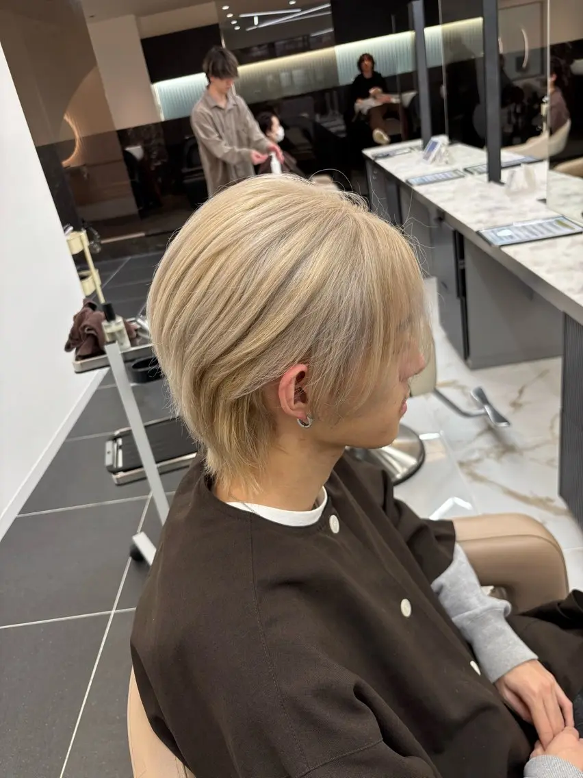 カラー メンズ 宇佐美 昂弘のヘアスタイル