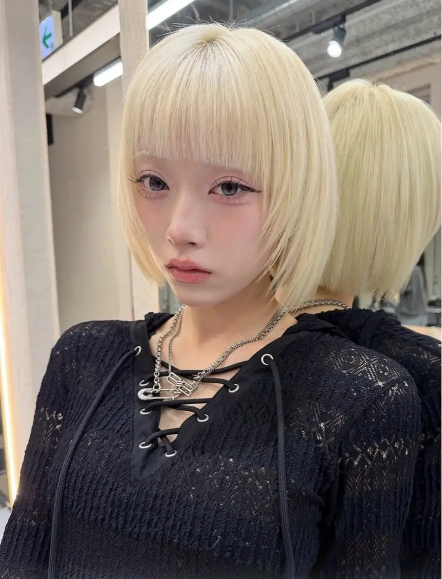 【カット無料】ワンレングスボブ🌟シャンプー込トリートメント無しの写真
