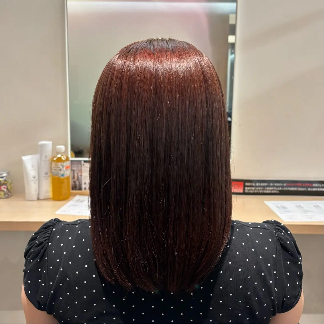 カラー ブラウンカラー イルミナカラー ヘアカラー トリートメント 謝花 卯依┆͓̽ モデル募集中🪽⋆*のヘアスタイル
