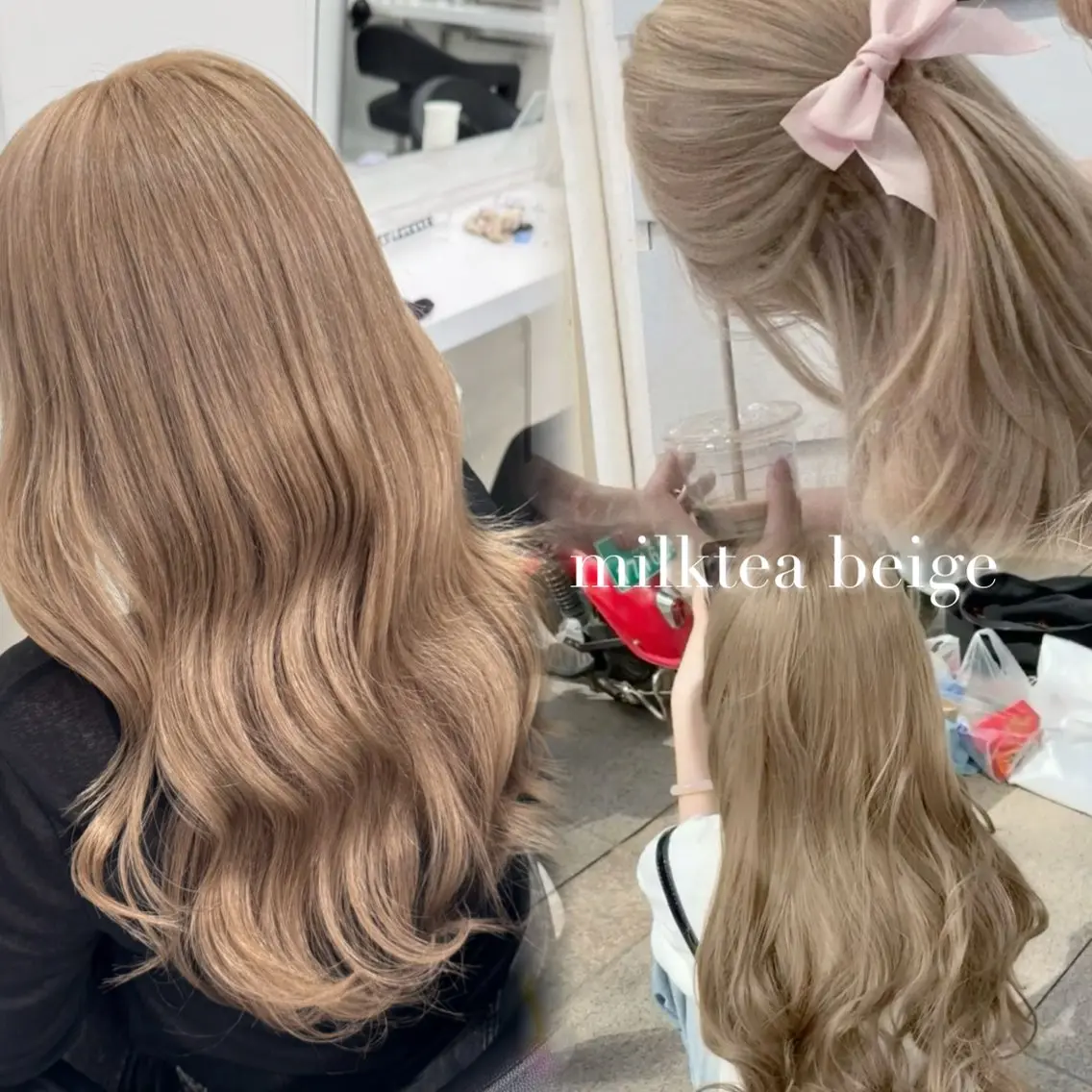 ロング カラー ヘアカラー 🎀淡色ガーリー🧁 透明感♡Nanamiのヘアスタイル