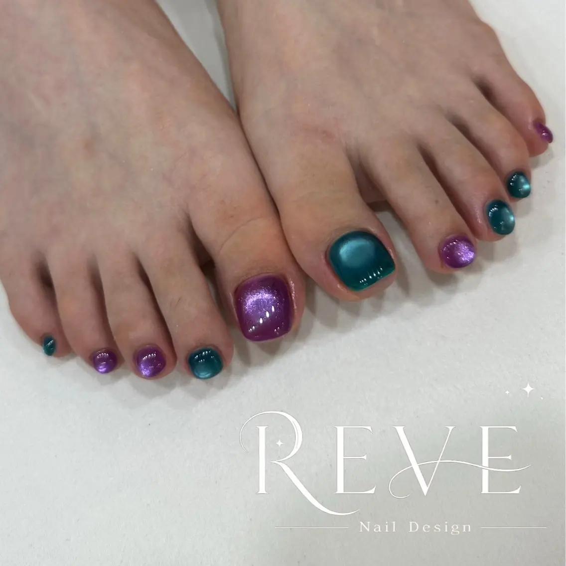 ネイル フットネイル REVE ふうかのネイルデザイン