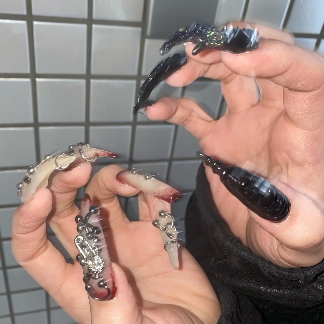 ネイル ハンドネイル nano/きもかわ nail🐬🫧のネイルデザイン