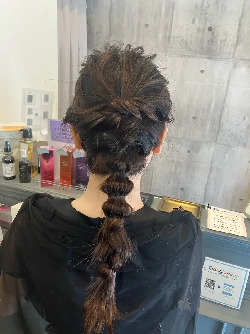 ヘアセット mai /attraのヘアスタイル