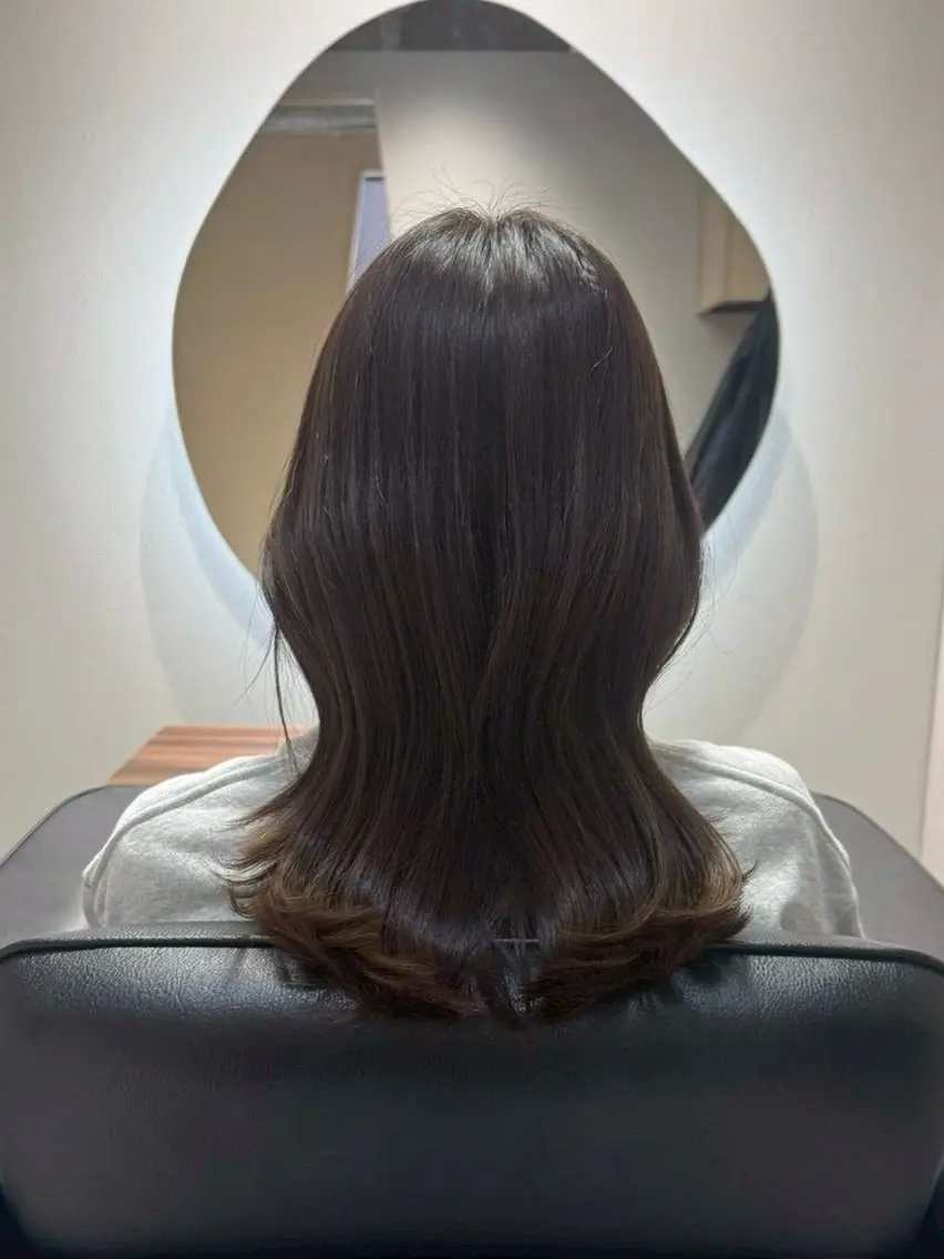 ミディアム カラー トリートメント ヘアカラー トリートメント 乃愛 /透明感カラー🫧のヘアスタイル