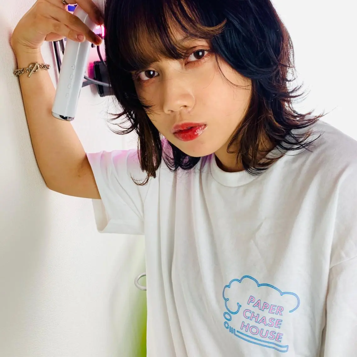 ショート カット ヘアカラー トリートメント 一ノ瀬 暁のヘアスタイル