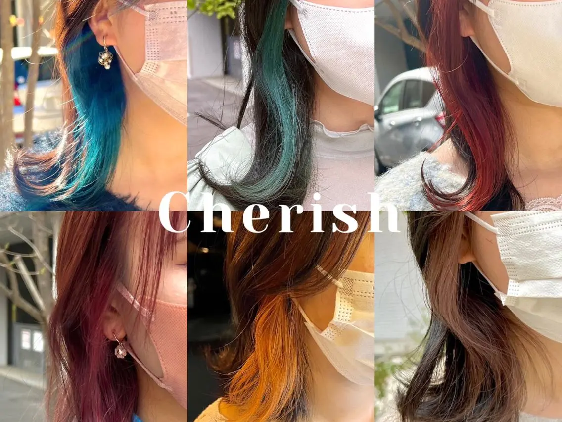 ミディアム カラー イヤリングカラー 💎透明感カラー特化 💎TAISEIのヘアスタイル