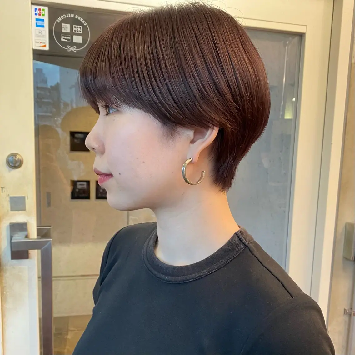 ショート カット ヘアカラー パーマ パーマ/ 🌿nanakoのヘアスタイル