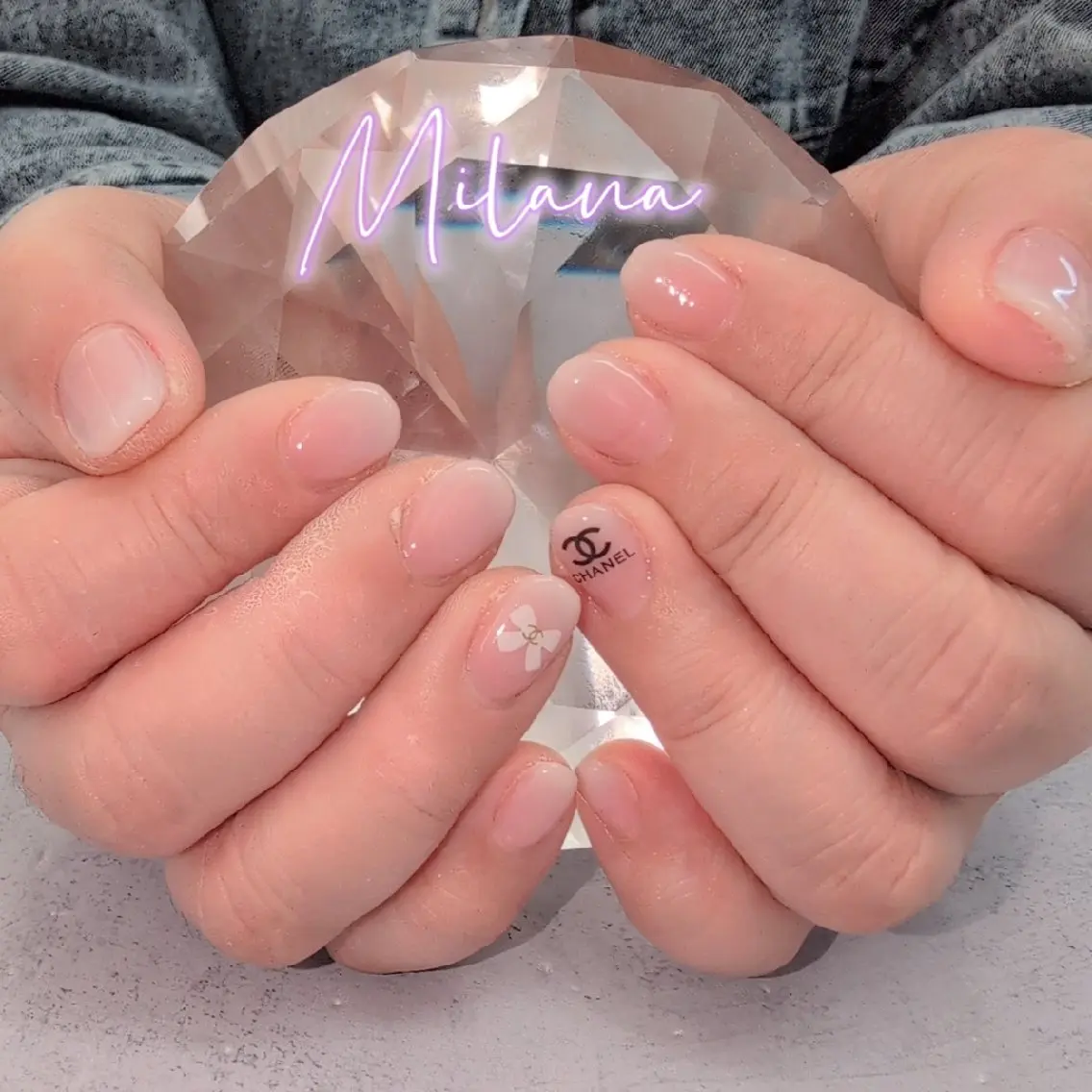 ネイル グラデーション ワンカラーネイル ハンドネイル Milana 川瀬のネイルデザイン