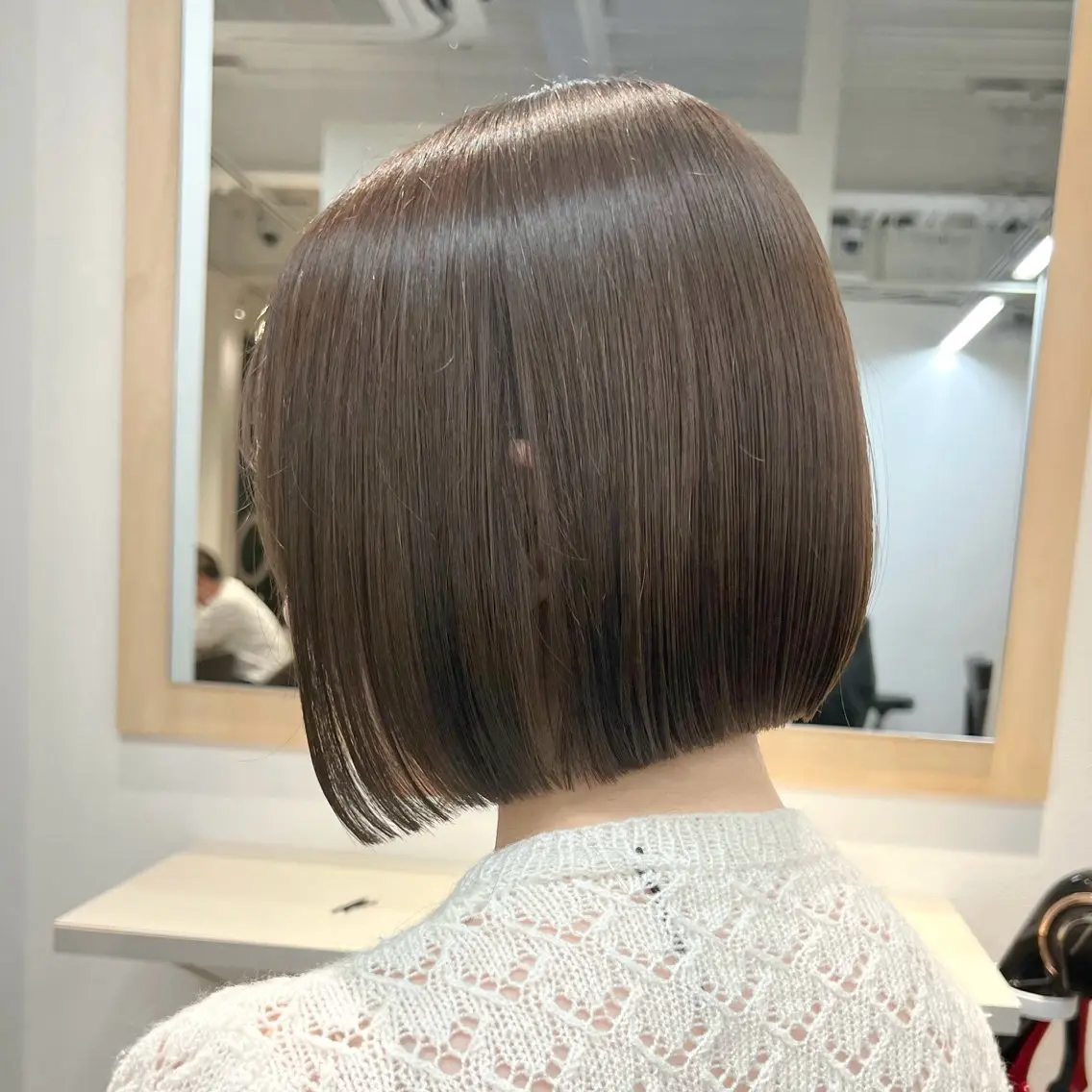 ショート 前下がりボブ ボブ カット 🌈髪質改善特化🌈 縮毛矯正/原口純平のヘアスタイル
