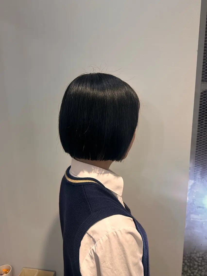 ショート ボブ 髙木 利央のヘアスタイル
