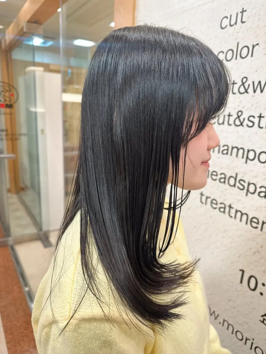 ミディアム 札幌カットモデル/ ショートカット/富田のヘアスタイル