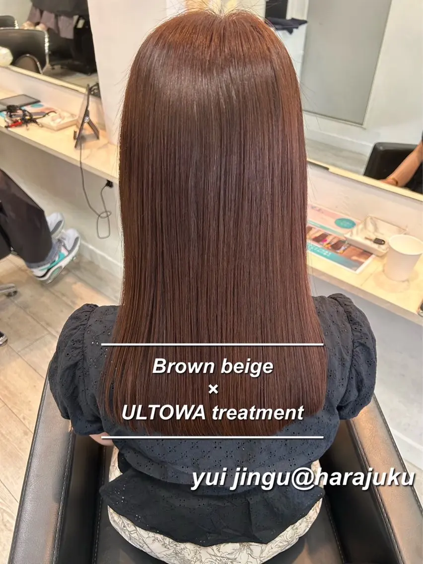 セミロング カラー パーマ ヘアアレンジ メンズ ワット 原宿のヘアスタイル