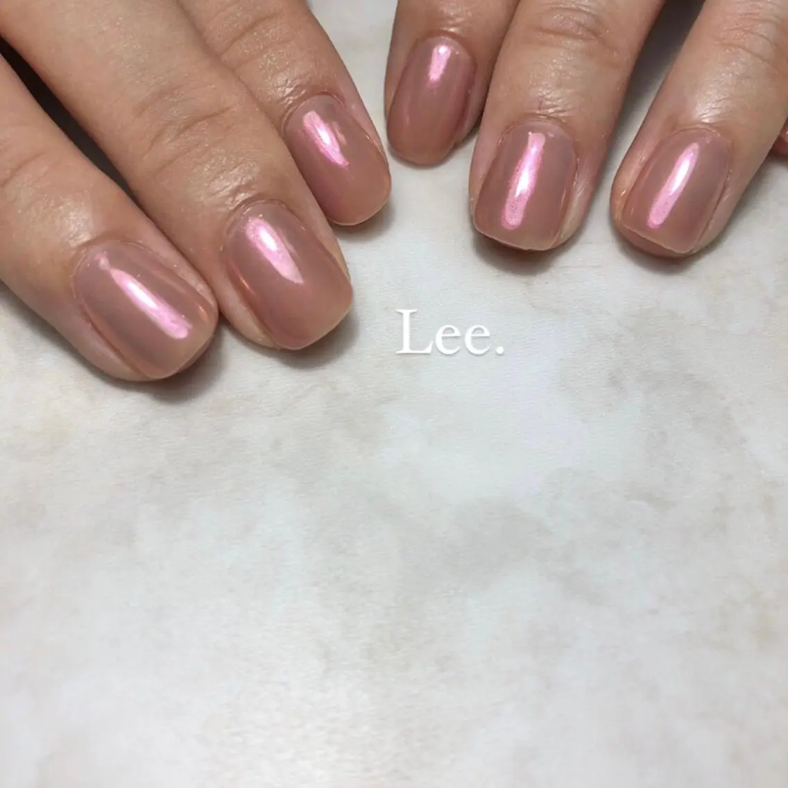 ネイル オーロラネイル Lee.nail ハルカのネイルデザイン