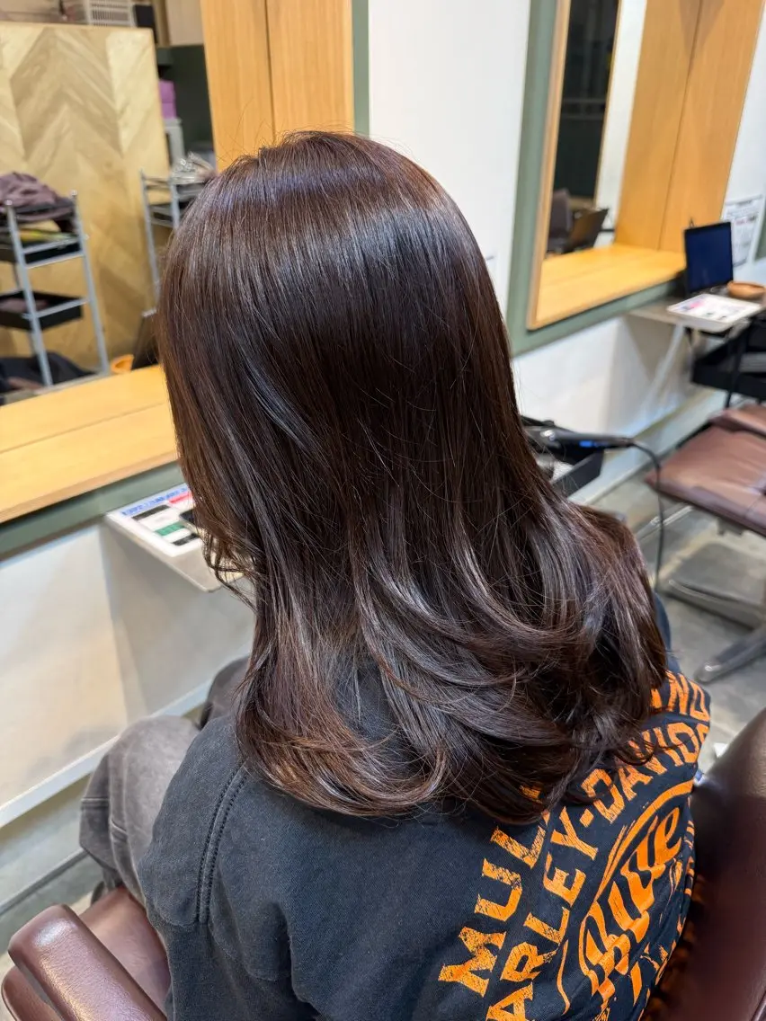 カラー ヘアカラー 菊地 唯斗のヘアスタイル
