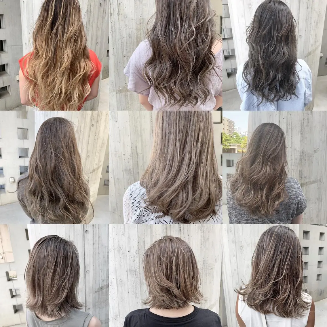 ロング カラー アディクシーカラー バレイヤージュ ベージュカラー ブリーチ グレージュ 【店長】外国人風 メンズヘア尾上雄輝のヘアスタイル