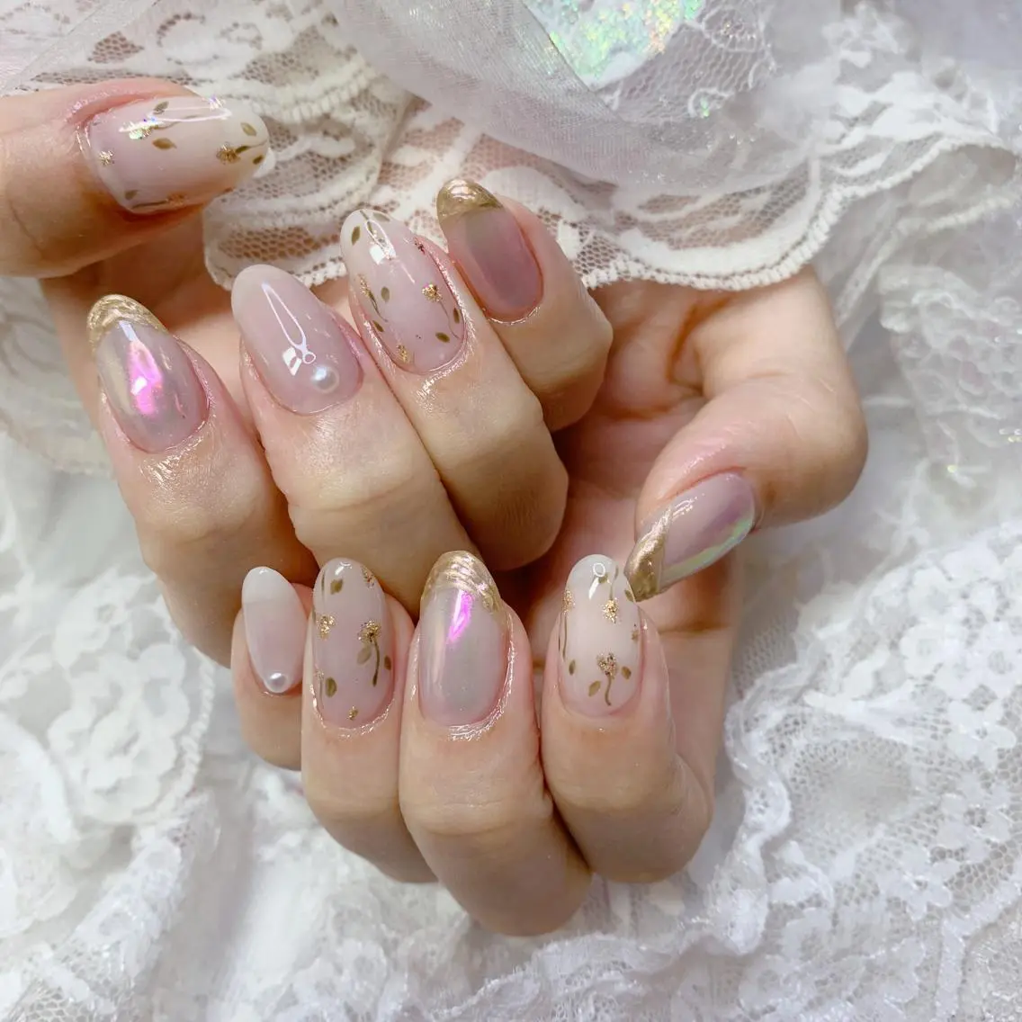 ネイル ハンドネイル La neige* yuki 🐩🌙のネイルデザイン