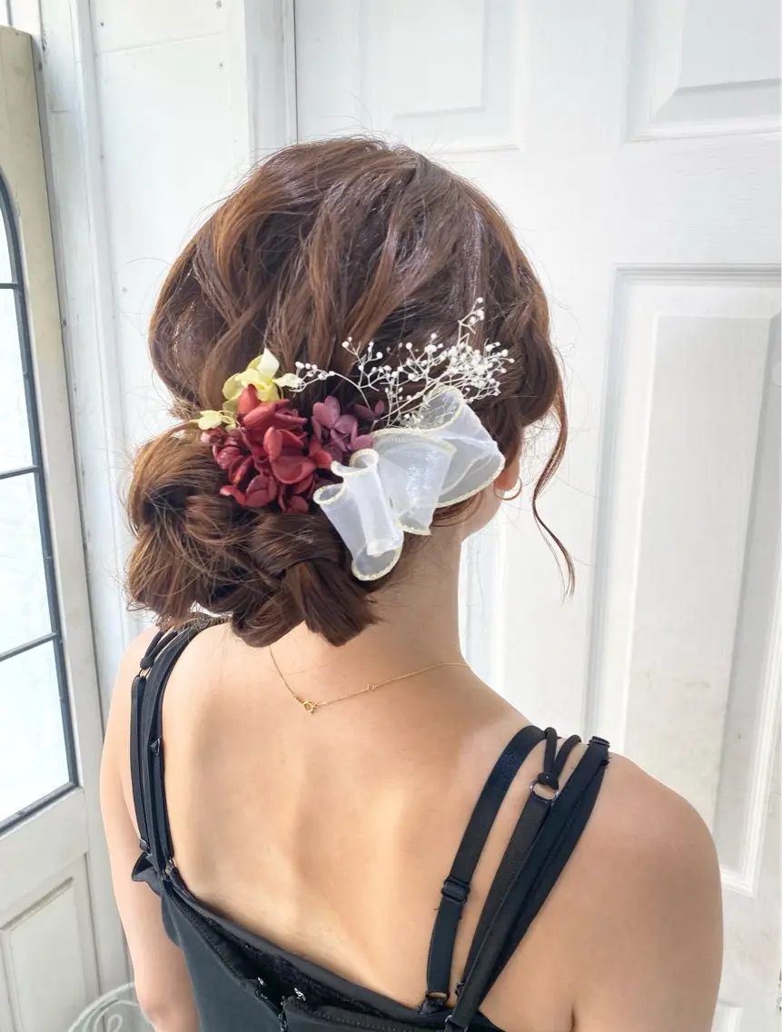 ヘアアレンジ uros.中目黒 moekaのヘアスタイル