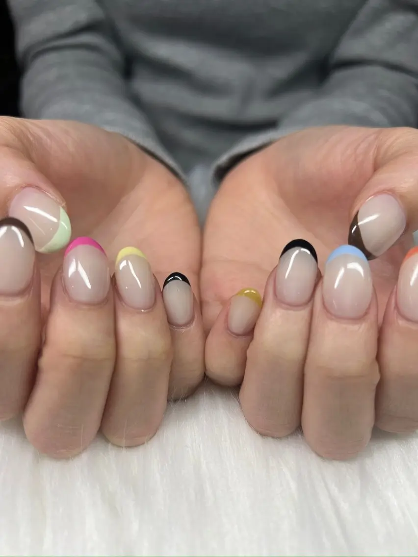ネイル ハンドネイル Hues  Nail Sasaraのネイルデザイン