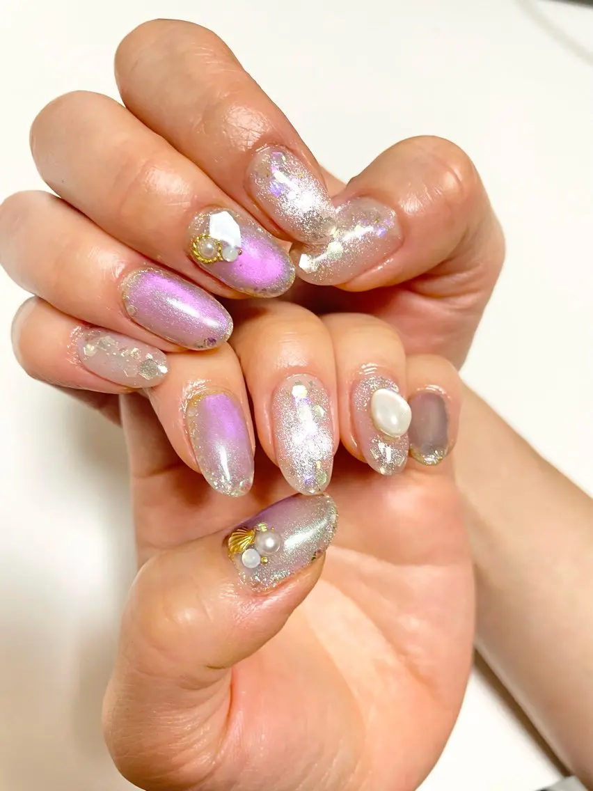 ネイル マグネットネイル Sachi NAILのネイルデザイン