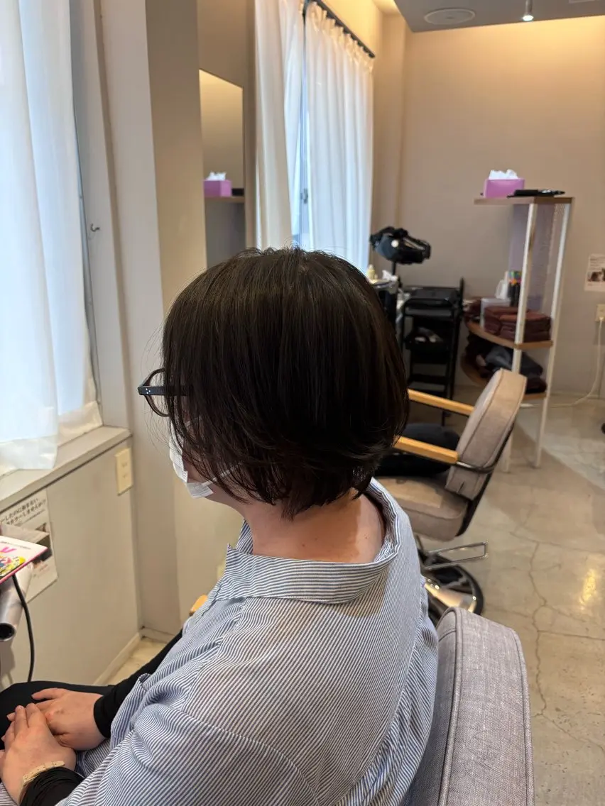 ショート 真鍋 月音のヘアスタイル