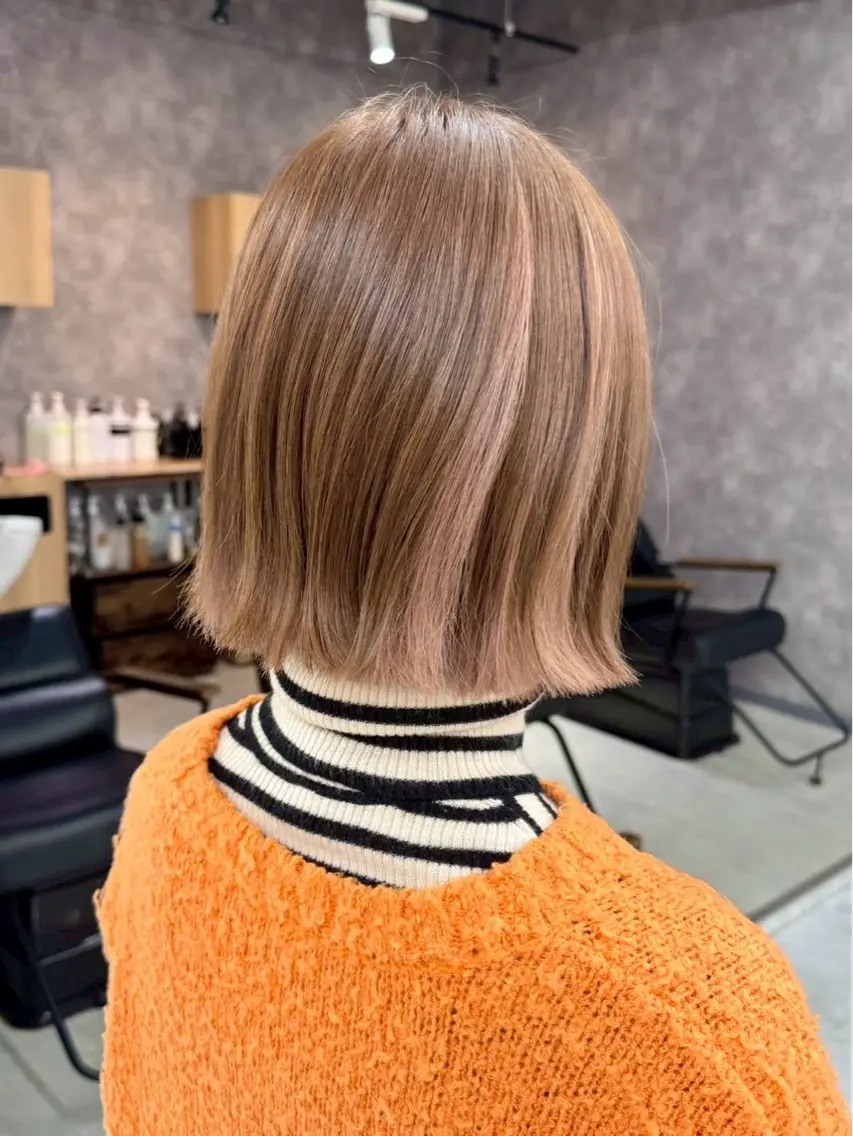 ミディアム カラー 🎀推しカラー🎀 Harunaのヘアスタイル
