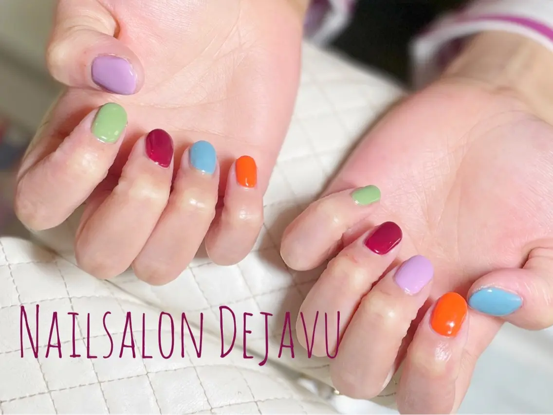 ネイル ハンドネイル Nail salon Dejavu 🌿のネイルデザイン